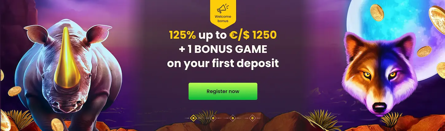 Bizzo Casino 125% bonus do €/$1250 + 1 bonus igra na prvi depozit